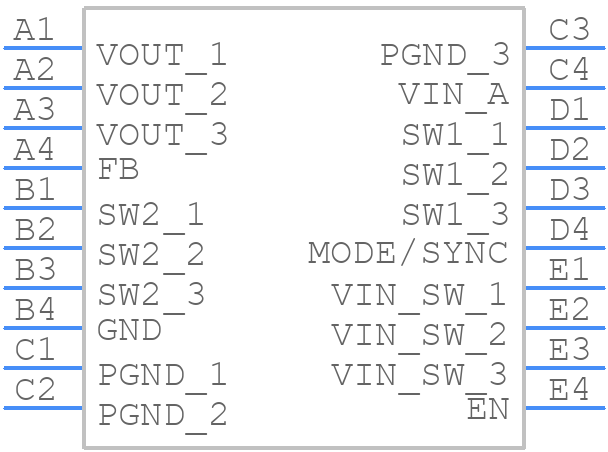 STBB3JR - STMicroelectronics - PCB symbol