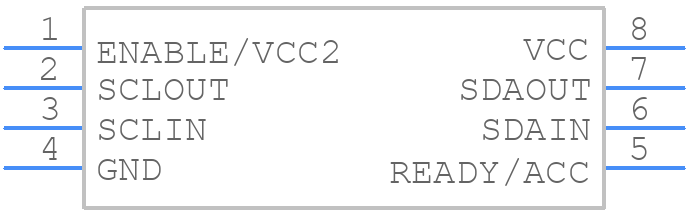 LTC4300-2CMS8#PBF - Analog Devices - PCB symbol