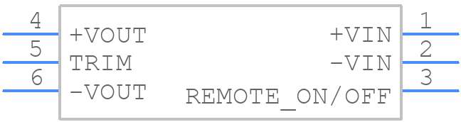 JTK1524S05 - XP POWER - PCB symbol