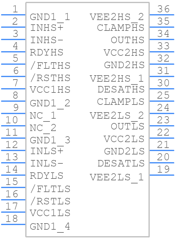 2ED020I12-F2 - Infineon - PCB symbol
