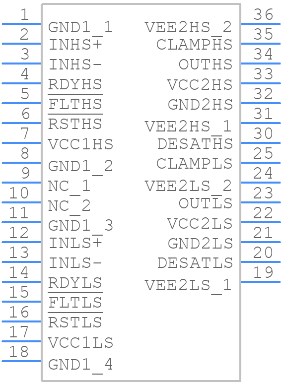 2ED020I12F2XUMA1 - Infineon - PCB symbol