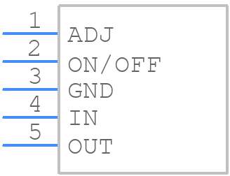 LM2941CT/NOPB - Texas Instruments - PCB symbol