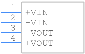 IB0505S - XP POWER - PCB symbol
