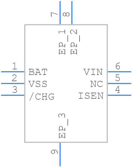 XC6802A42XER-G - Torex - PCB symbol