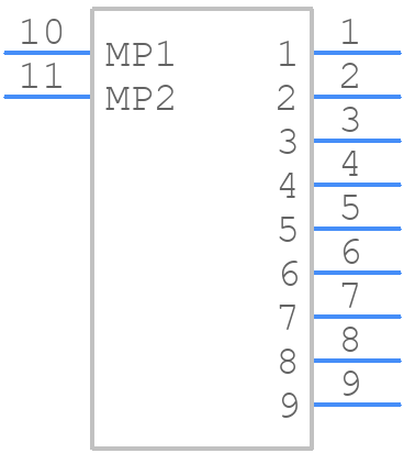 52207-0933 - Molex - PCB symbol