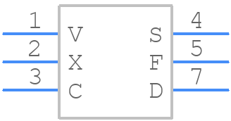 TOP258YN - Power Integrations - PCB symbol