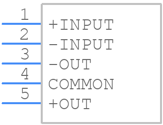 DSP1N5D14 - Power-One - PCB symbol