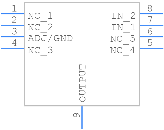 LD1086PUR - STMicroelectronics - PCB symbol