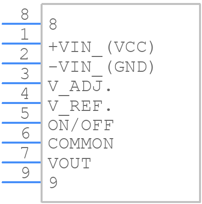 THV 12-2000P - Traco Power - PCB symbol