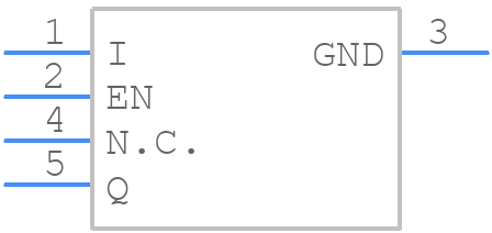 TLE42764D V50 - Infineon - PCB symbol