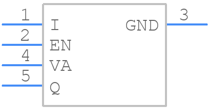 TLE42764DV50ATMA1 - Infineon - PCB symbol