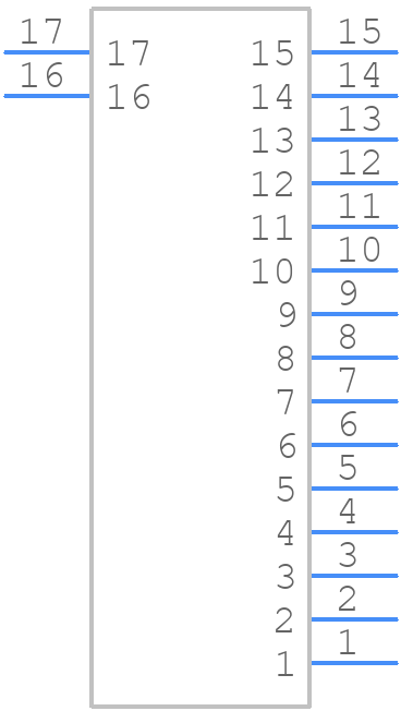 504449-1507 - Molex - PCB symbol