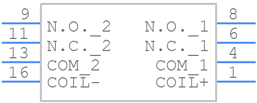 DS2E-M-DC24V - Panasonic - PCB symbol