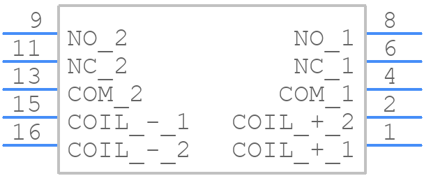 DS2E-ML2-DC24V - Panasonic - PCB symbol