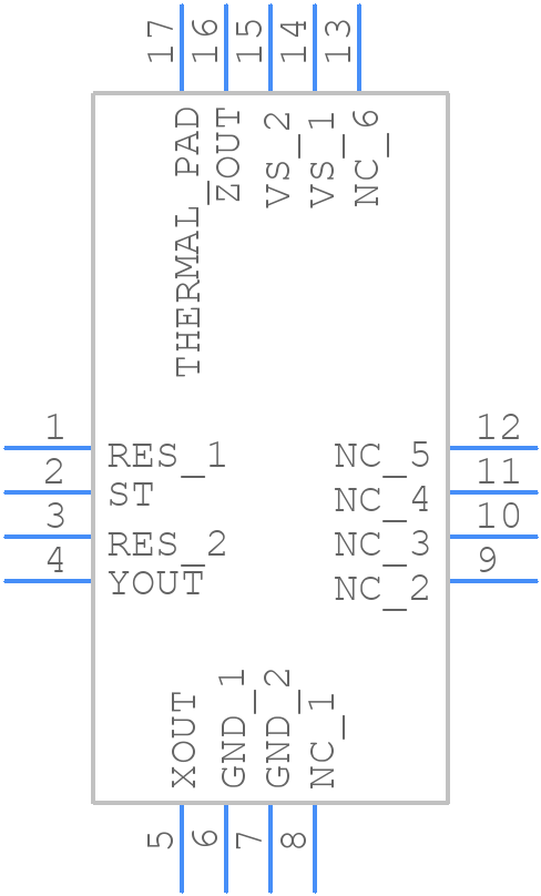 ADXL377BCPZ-RL7 - Analog Devices - PCB symbol