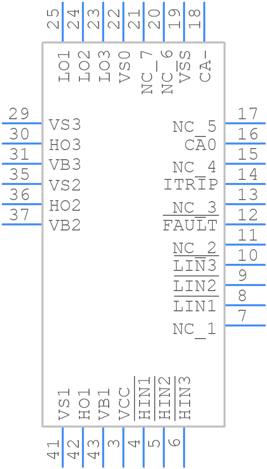 IR2130JTRPBF - Infineon - PCB symbol