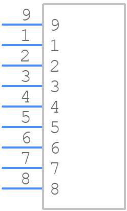 1837010000 - Weidmüller - PCB symbol