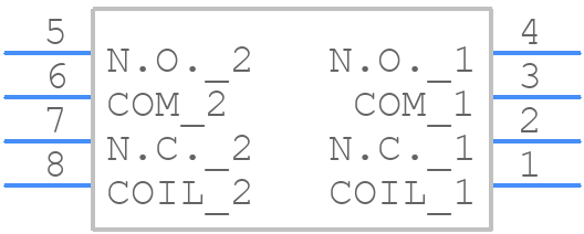 JW2SN-DC12V-5 - Panasonic - PCB symbol
