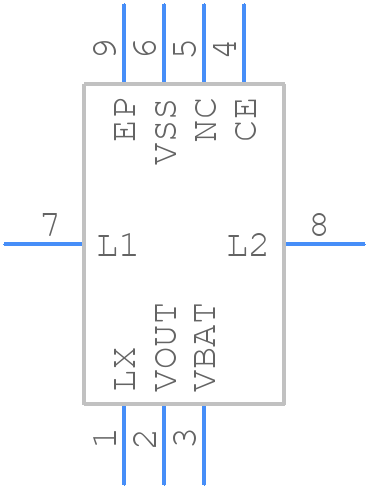 XCL101C501ER-G - Torex - PCB symbol