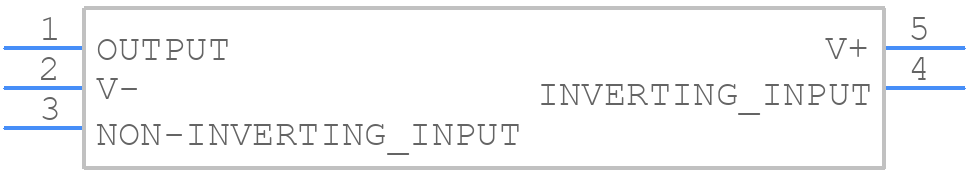 LM7341MF/NOPB - Texas Instruments - PCB symbol