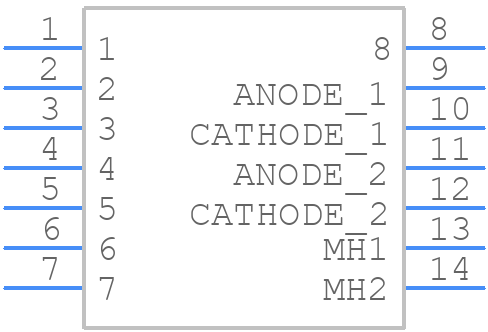 ARJ11G-MASA-A-B-ELT2 - ABRACON - PCB symbol