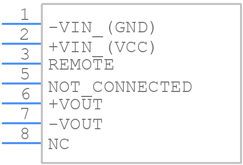 TMR 6-2412 - Traco Power - PCB symbol
