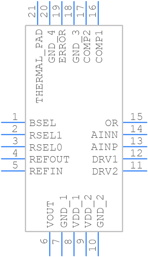 DRV425RTJT - Texas Instruments - PCB symbol
