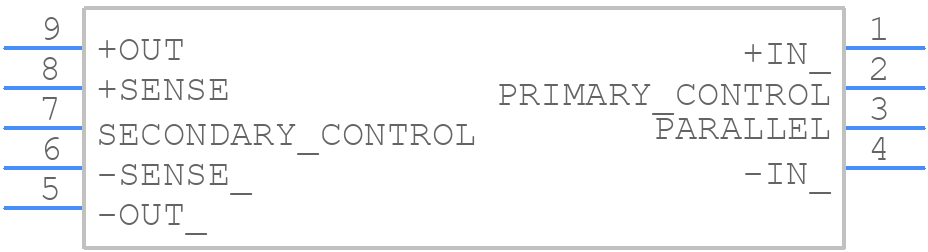 V24B28T200BL - VICOR - PCB symbol