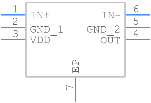 UCC27512MDRSTEP - Texas Instruments - PCB symbol