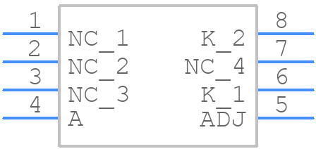 LT1009CPWR - Texas Instruments - PCB symbol