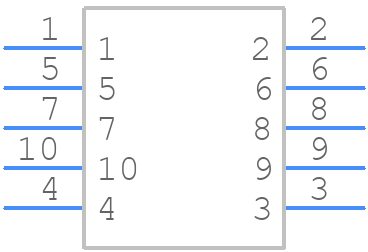 SHF-105-01-L-D-TH-TR - SAMTEC - PCB symbol