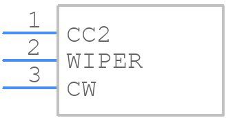 3250W-1-103 - Bourns - PCB symbol