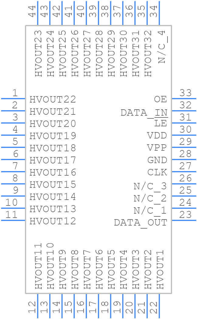 HV5308PG-B-G-M919 - Microchip - PCB symbol