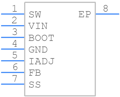 LM22679TJE-5.0/NOPB - Texas Instruments - PCB symbol