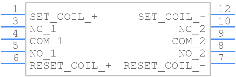 EE2-3TNU-L - Yageo Group - PCB symbol