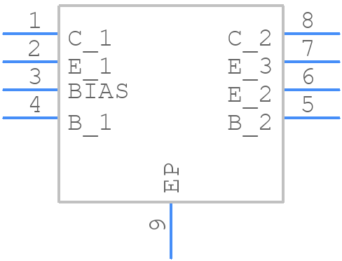 MAX2602ESA+ - Analog Devices - PCB symbol