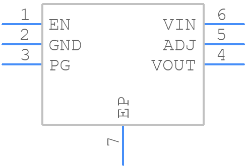 LD39100PUR - STMicroelectronics - PCB symbol