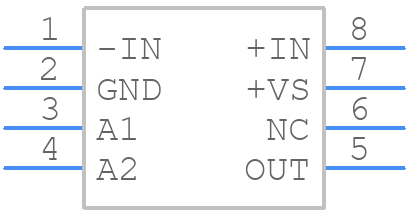 AD8203YRZ - Analog Devices - PCB symbol