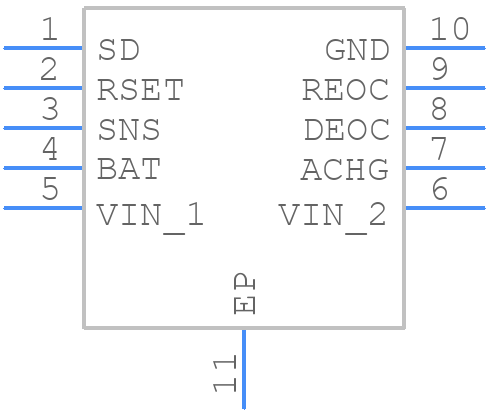 MIC79110-4.2YML-TR - Microchip - PCB symbol