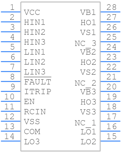 6EDL04I06NT - Infineon - PCB symbol