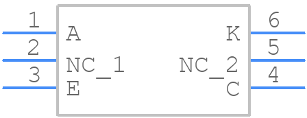 SFH 9206 - ams OSRAM - PCB symbol