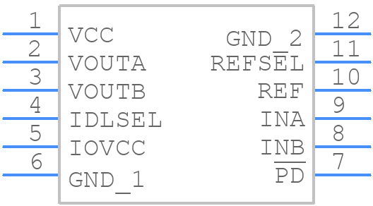 LTC2644CMS-L10#PBF - Analog Devices - PCB symbol
