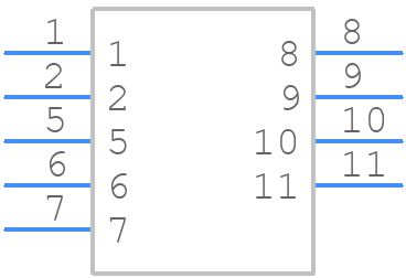 STX-3100-9N - Kycon - PCB symbol