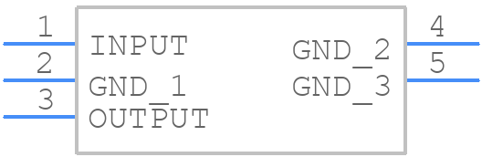 LM340SX-5.0/NOPB - Texas Instruments - PCB symbol