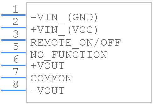 TMR 3-1223 - Traco Power - PCB symbol