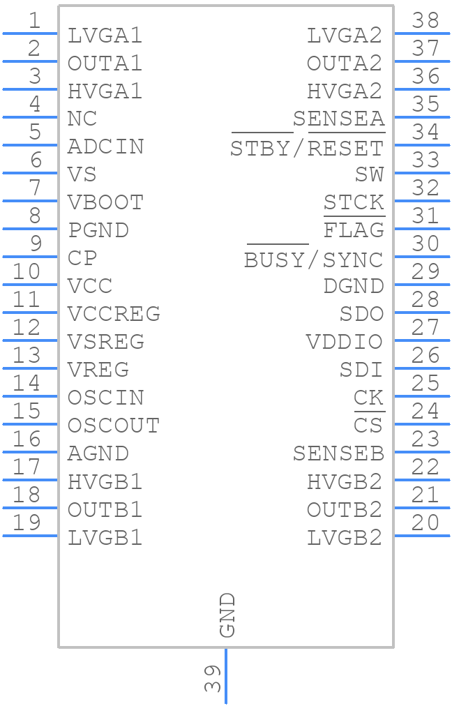 L6482H - STMicroelectronics - PCB symbol