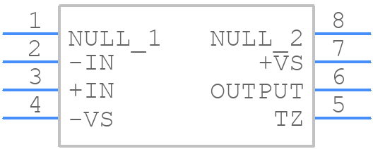 AD844AQ - Analog Devices - PCB symbol