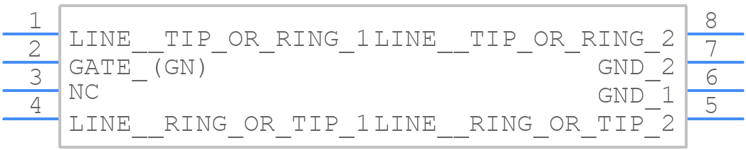 LCP1521SRL - STMicroelectronics - PCB symbol