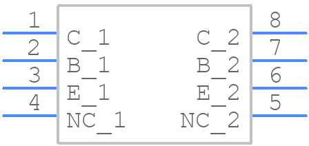 LM394N/NOPB - Texas Instruments - PCB symbol
