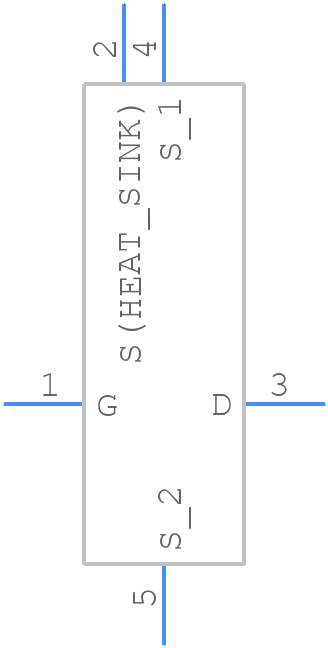 RFM12U7X(TE12L,Q) - Toshiba - PCB symbol